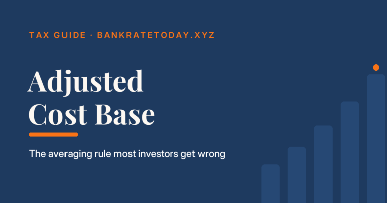 How to calculate adjusted cost base in Canada guide cover: the averaging rule most investors get wrong